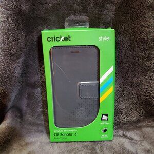 Cricket Style ZTE Sonata 3 Phone Case Gray